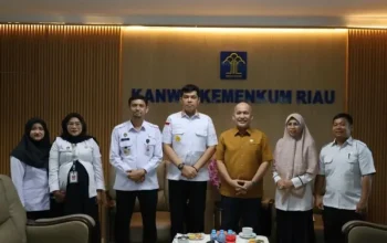 Perkuat Transparansi, Komisi Informasi Riau Tinjau Layanan Publik di Kemenkumham Riau