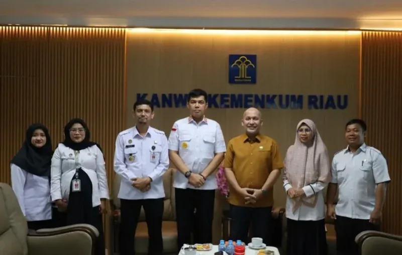 Perkuat Transparansi, Komisi Informasi Riau Tinjau Layanan Publik di Kemenkumham Riau