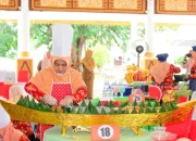 Tumpeng Kapal Berlayar Antar DWP Disbun Bengkalis Raih Juara I HUT ke-26 DWP