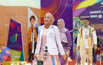 Fashion Fun Show Warnai HKN ke-61 di Riau, Tenaga Kesehatan Tampil Kreatif