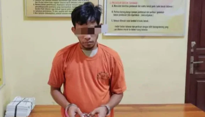 Residivis Narkoba Diciduk Saat Transaksi di Bukit Sakai, Polsek Kampar Kiri Hilir Amankan Dua Paket Sabu