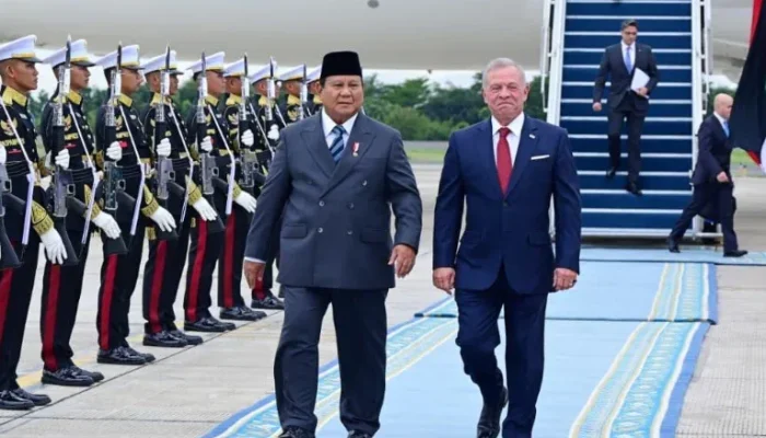 Prabowo Sambut Hangat Raja Abdullah II di Jakarta, Simbol Eratnya Hubungan RI–Yordania