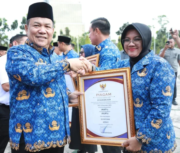 Siak Raih Penghargaan UHC 2025, Bukti Komitmen Pemerintah Wujudkan Akses Kesehatan Merata