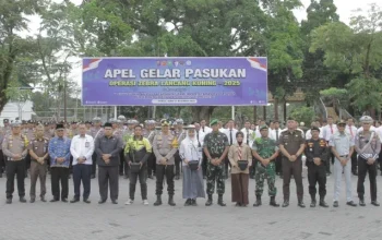 Polres Inhu Resmi Luncurkan Operasi Zebra 2025, Fokus Tertib Lalu Lintas Jelang Operasi Lilin