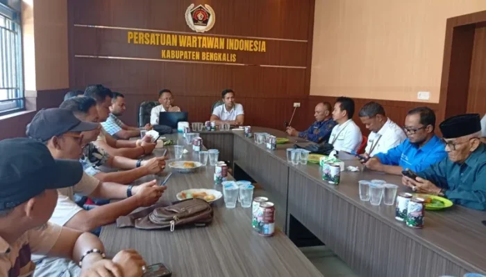 Sinergi BPS dan PWI Bengkalis Tingkatkan Akurasi Informasi Jelang SE2026