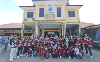 Kontingen Inkanas Polres Kampar Dilepas ke Kejuaraan Piala Kapolda Riau, Wulan Afdhalia Beri Pesan Menginspirasi