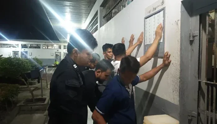 Menjaga Kamtib di Balik Tembok: Lapas Bengkalis Gelar Razia Malam