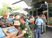 Akses Darat Lumpuh, TNI AU Jadi Andalan Kirim Bantuan ke Aceh–Sumut–Sumbar Lewat Lanud Roesmin Nurjadin