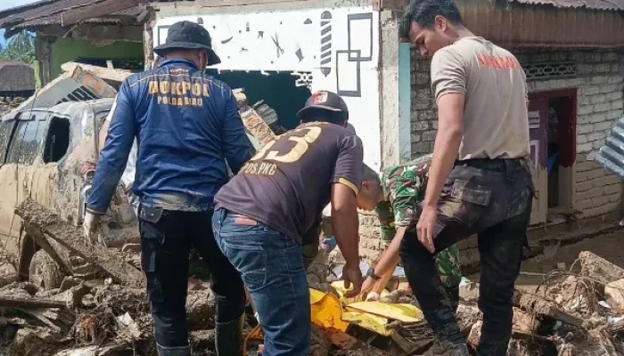 Tim BKO Polda Riau Temukan Korban Baru Banjir Bandang Agam, Operasi SAR Diperkuat