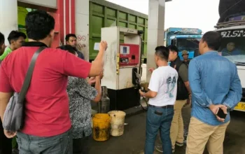 Polsek Tapung Hulu Cek SPBU Sumber Sari, Dugaan Penyelewengan BBM Tak Terbukti