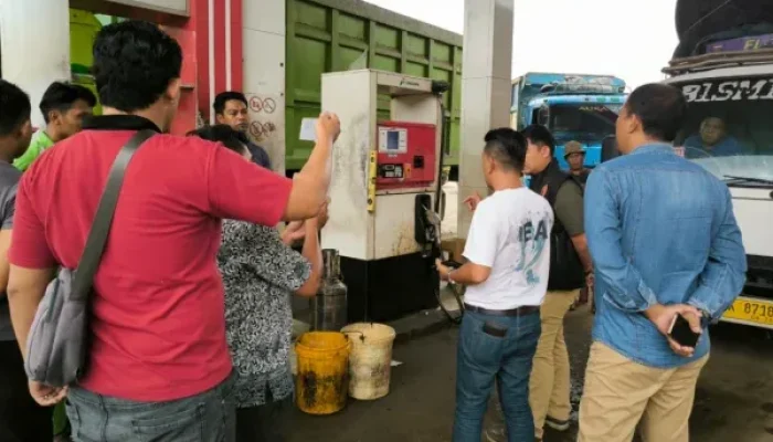 Polsek Tapung Hulu Cek SPBU Sumber Sari, Dugaan Penyelewengan BBM Tak Terbukti