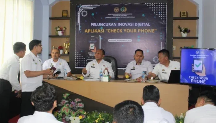 Karya Pegawai Sendiri, Lapas Bengkalis Perkuat Pengamanan Lewat Aplikasi “Check Your Phone”