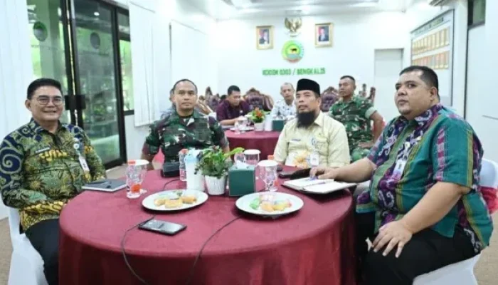 Sinergi untuk Desa, Bengkalis Bahas Capaian TMMD ke-46 dalam Vicon Rapurna