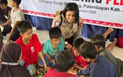 42 Psikolog Terjunkan Trauma Healing Korban Banjir Bandang Agam