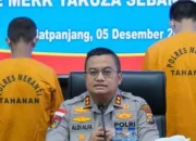 Kurir Lilit Sabu di Paha, Polres Meranti Bongkar Jaringan Narkoba Lintas Negara