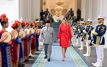 Presiden Prabowo Sambut Ratu Máxima di Istana Merdeka, Bahas Inklusi Keuangan Global