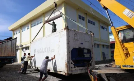 Kekurangan Ruang Jenazah di Agam, Cool Storage Bantuan Tiba untuk Percepat Identifikasi Korban