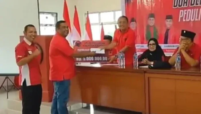 PDIP Rokan Hulu Salurkan Bantuan Bencana ke Sumbar, Sumut, dan Aceh