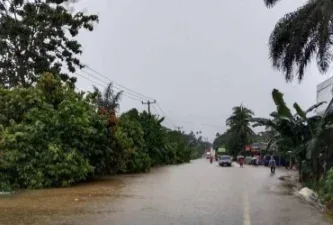 Banjir Rendam Dua Desa di Inhil, 243 KK Terdampak di Kecamatan Kemuning