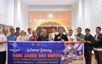 Abiyu Raffi Sabet Emas SEA Games 2025, Harumkan Nama Riau di Thailand