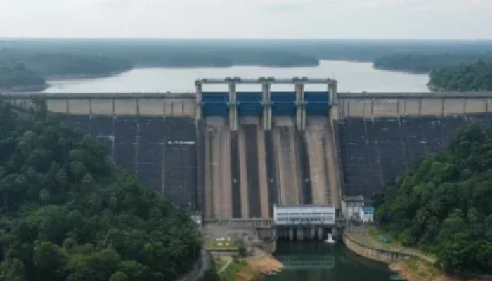 Elevasi Waduk Koto Panjang Masih Aman, PLTA Beroperasi Normal