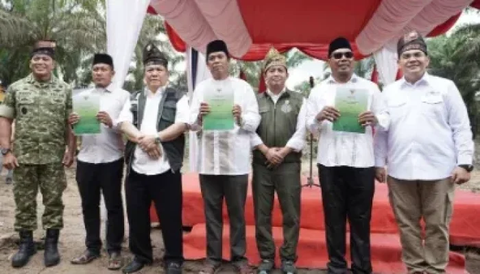 Penataan TNTN Dimulai, Warga Terima Lahan Baru Lewat Perhutanan Sosial