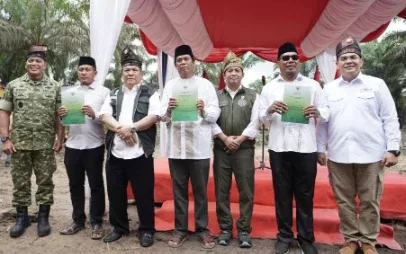 Penataan TNTN Dimulai, Warga Terima Lahan Baru Lewat Perhutanan Sosial