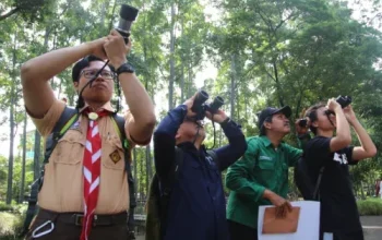 Edukasi Lingkungan di Jantung Kota, Belantara Ajak Pelajar Petakan Biodiversitas Tebet Eco Park