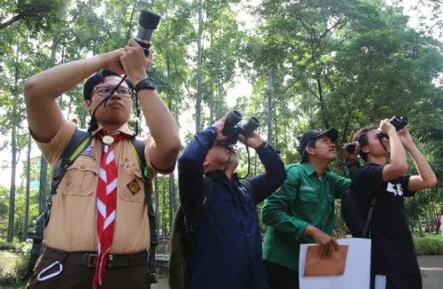 Edukasi Lingkungan di Jantung Kota, Belantara Ajak Pelajar Petakan Biodiversitas Tebet Eco Park