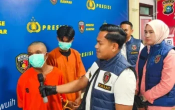 Sepekan, Polres Kampar Ungkap Tiga Kasus Kriminal Berat, Kekerasan Seksual Anak Mendominasi