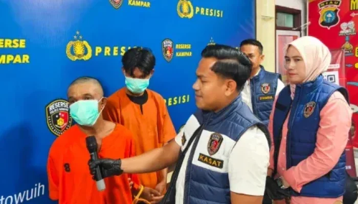 Sepekan, Polres Kampar Ungkap Tiga Kasus Kriminal Berat, Kekerasan Seksual Anak Mendominasi