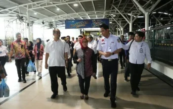 Kunjungan Menteri PPPA di Stasiun Yogyakarta, KAI Perkuat Komitmen Layanan Ramah Perempuan dan Anak