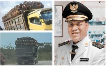 Portal Dirusak, Bupati Kuansing Ultimatum Truk ODOL Lindungi Jembatan Naniki