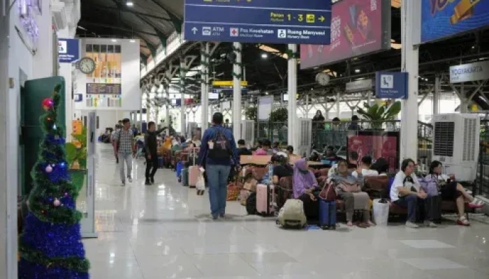 Arus Libur Nataru Memuncak, KAI Daop 6 Yogyakarta Layani 60.891 Penumpang di Hari ke-