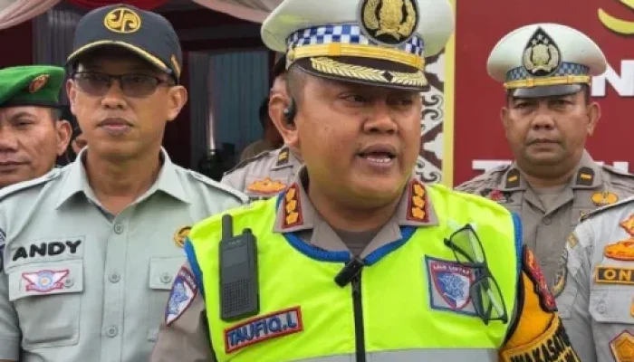 Antisipasi Lonjakan Kendaraan Libur, Lalin Pekanbaru Dijaga Ketat