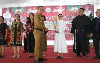 Dihadiri Bupati dan Wabup, Pemkab Pringsewu Gelar Natal Bersama Oikumene 2025