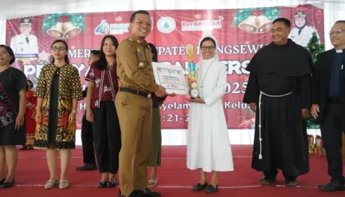Dihadiri Bupati dan Wabup, Pemkab Pringsewu Gelar Natal Bersama Oikumene 2025