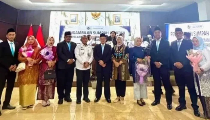 Empat Pejabat Lapas Bengkalis Dilantik, Kalapas Priyo Tri Laksono Tegaskan Komitmen Integritas