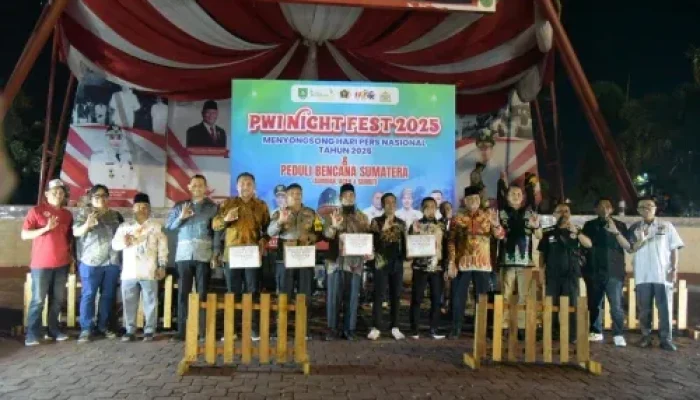 Menuju HPN 2026, Solidaritas Sosial dan Kebangkitan UMKM Disatukan Lewat PWI Night Fest Bengkalis