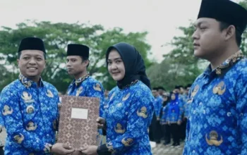 Apel Perdana 2026, Pemkab Pringsewu Serahkan SK Ratusan PPPK