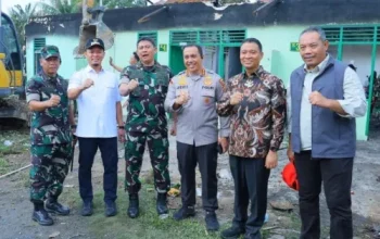 Kebakaran Asrama Pancasila, Wako Pekanbaru Pimpin Gotong Royong Pemulihan Lokasi