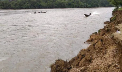 Sungai Subayang Berstatus Awas, Warga Kampar Kiri Diminta Siaga Banjir