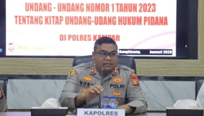 Bekali Penyidik dengan KUHP & KUHAP Baru, Kapolres: Tingkatkan Profesionalisme dan Jaminan Keadilan