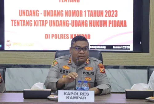 Bekali Penyidik dengan KUHP & KUHAP Baru, Kapolres: Tingkatkan Profesionalisme dan Jaminan Keadilan