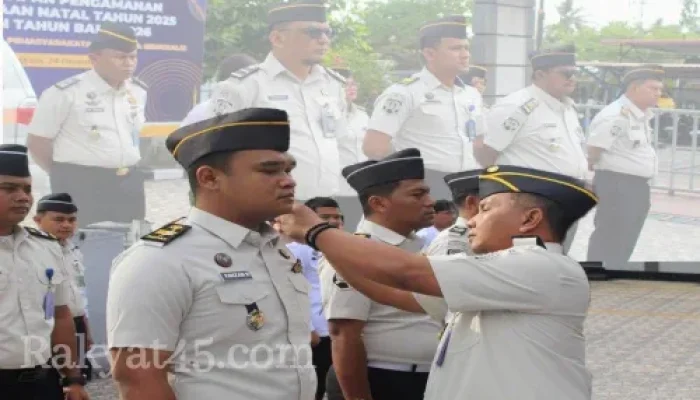 Kalapas Bengkalis Sematkan Pangkat dan Penghargaan, Integritas Aparatur Perkuat Wibawa Lapas
