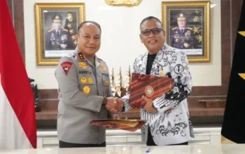 PGRI Riau–Polda Riau Teken PKS, Perlindungan Hukum Guru Jadi Prioritas