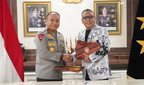 PGRI Riau–Polda Riau Teken PKS, Perlindungan Hukum Guru Jadi Prioritas