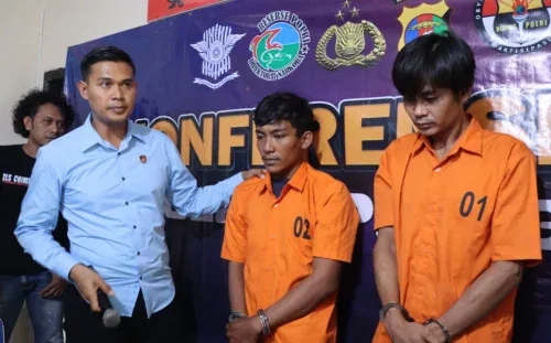 Cekcok di Lapo Tuak Berujung Maut, Polres Pringsewu Bekuk Dua Pelaku, Satu Masih Buron