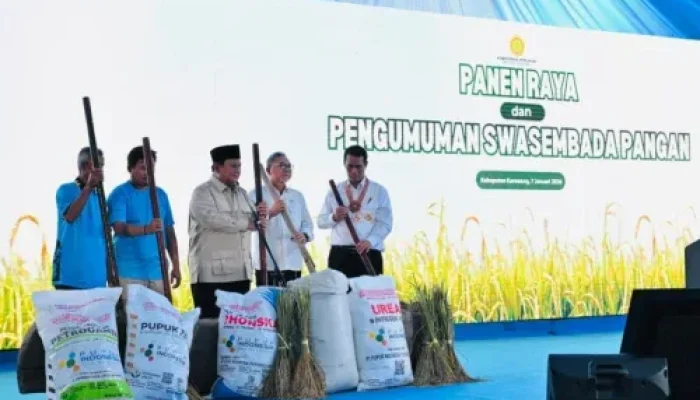 Indonesia Capai Swasembada Pangan 2025, Produksi Beras Cetak Rekor Sejarah