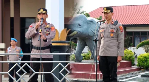 Mutasi Polri di Lampung, Wakapolres dan Kasat Reskrim Pringsewu Berganti